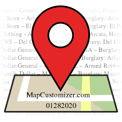 View map | Mapcustomizer.com